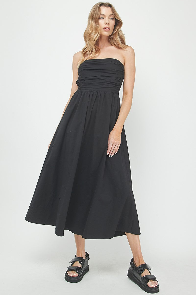 Tube cotton Maxi dress