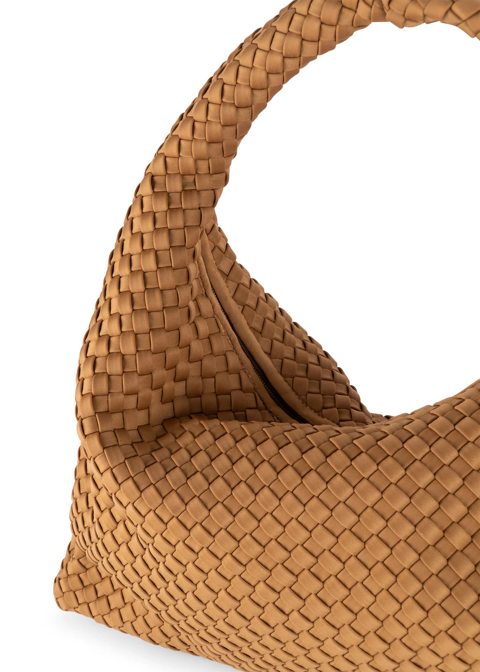 Woven hobo bag large