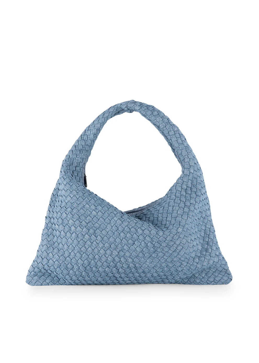 Woven hobo bag large