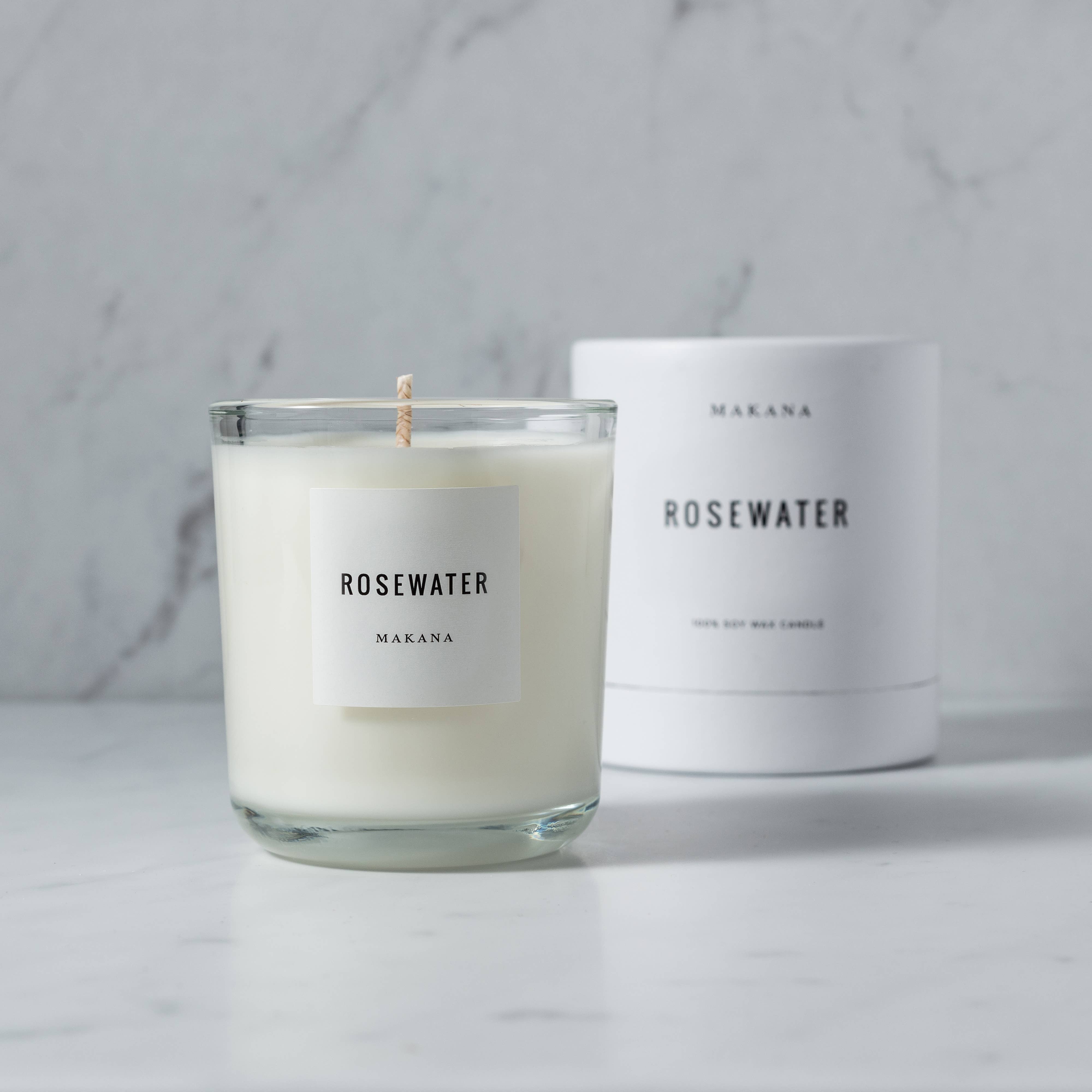 Rosewater Classic Candle 10 oz