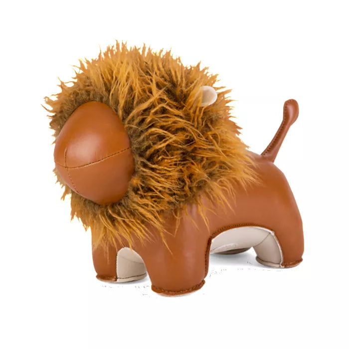 Lion Lino Bookend