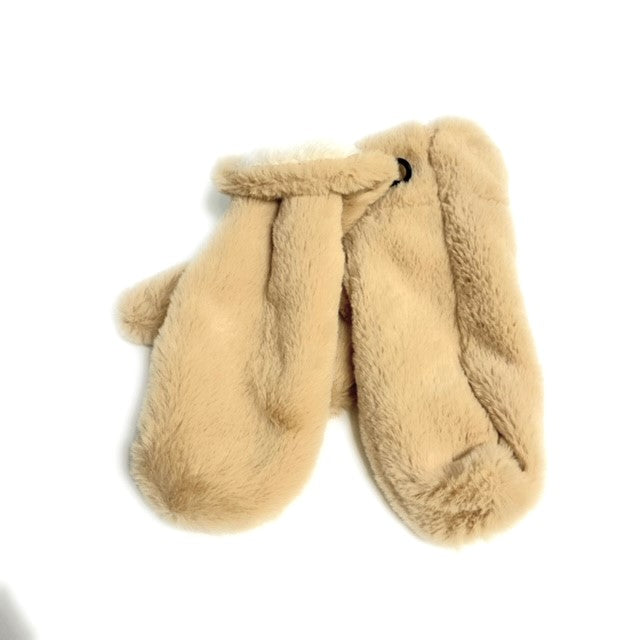 Faux Fur Mittens