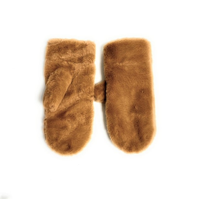Faux Fur Mittens