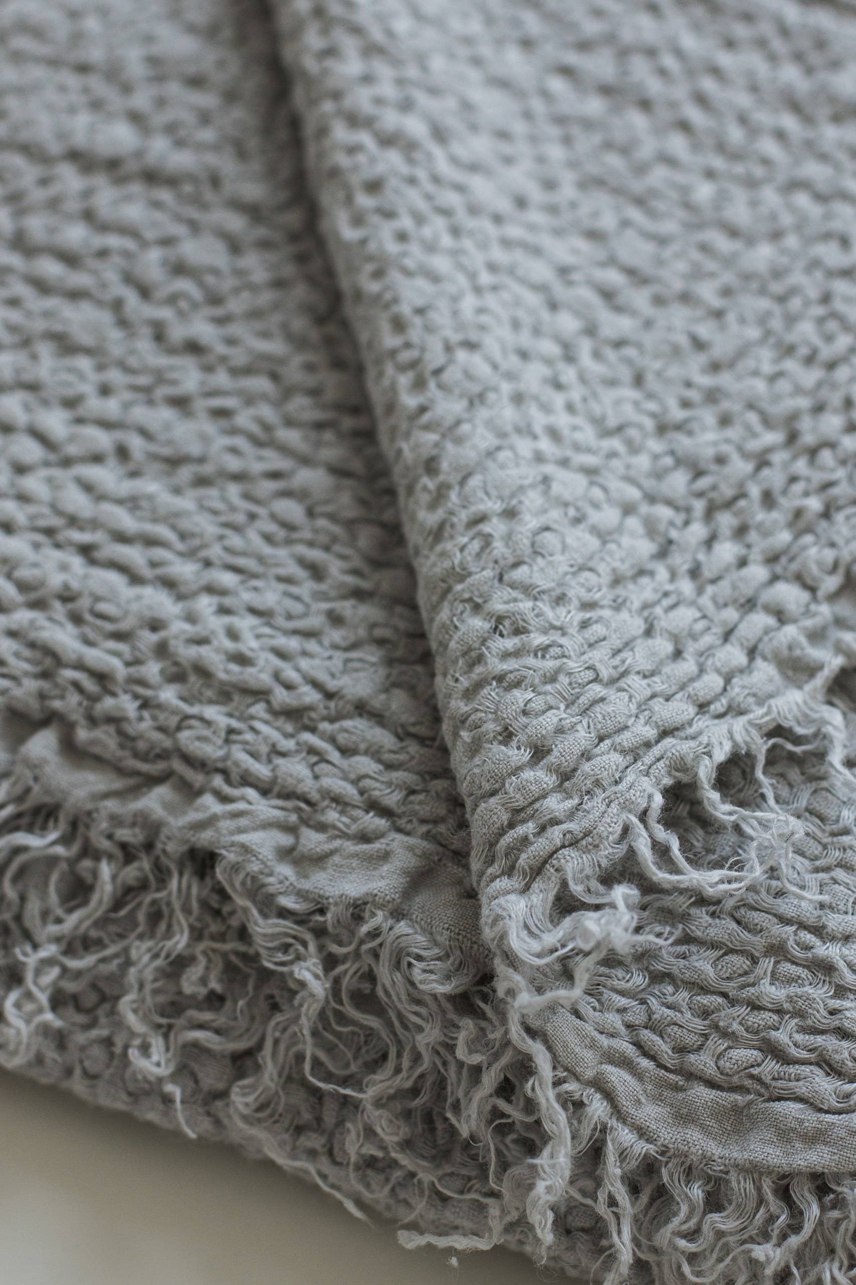 Nantucket Linen Throw - Available in 9 Colors