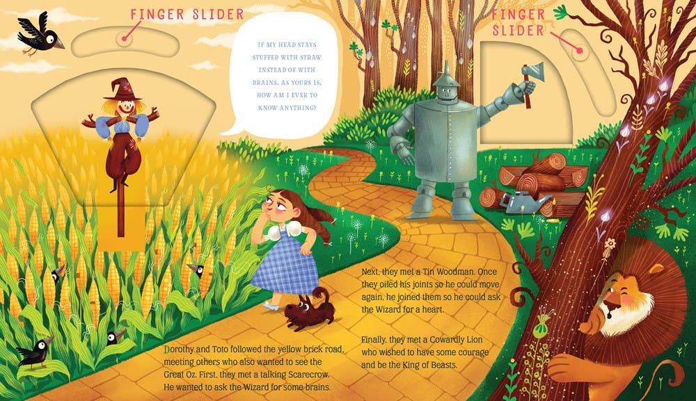 Activity board book: The Wonderful Wizard of Oz
