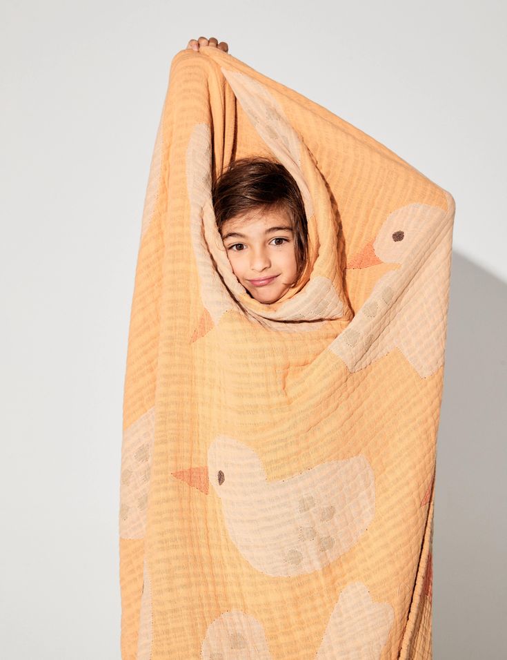 ANNA KOVECSES CHIRPY CHICKS BLANKET