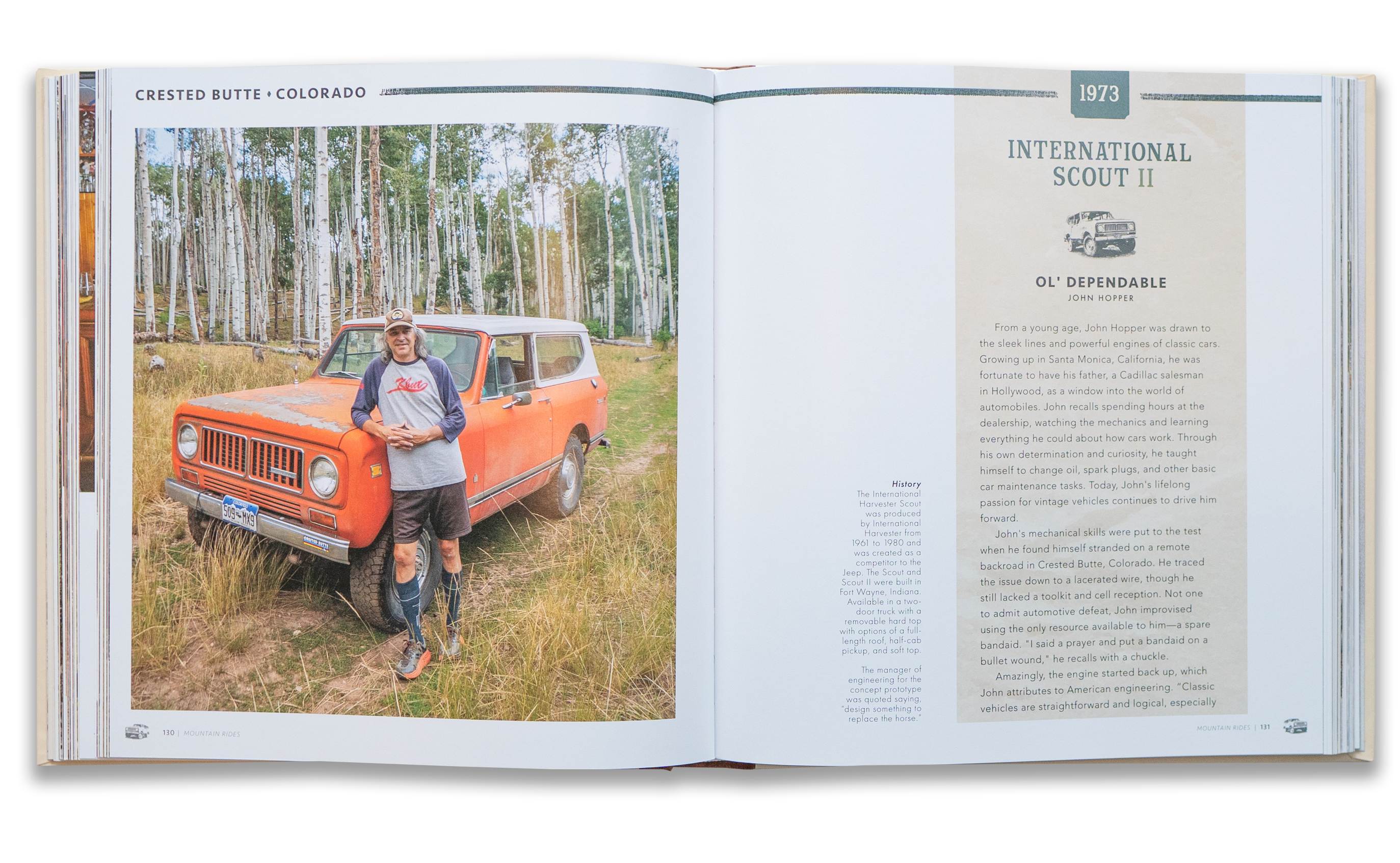 Coffee table book Mountain Rides