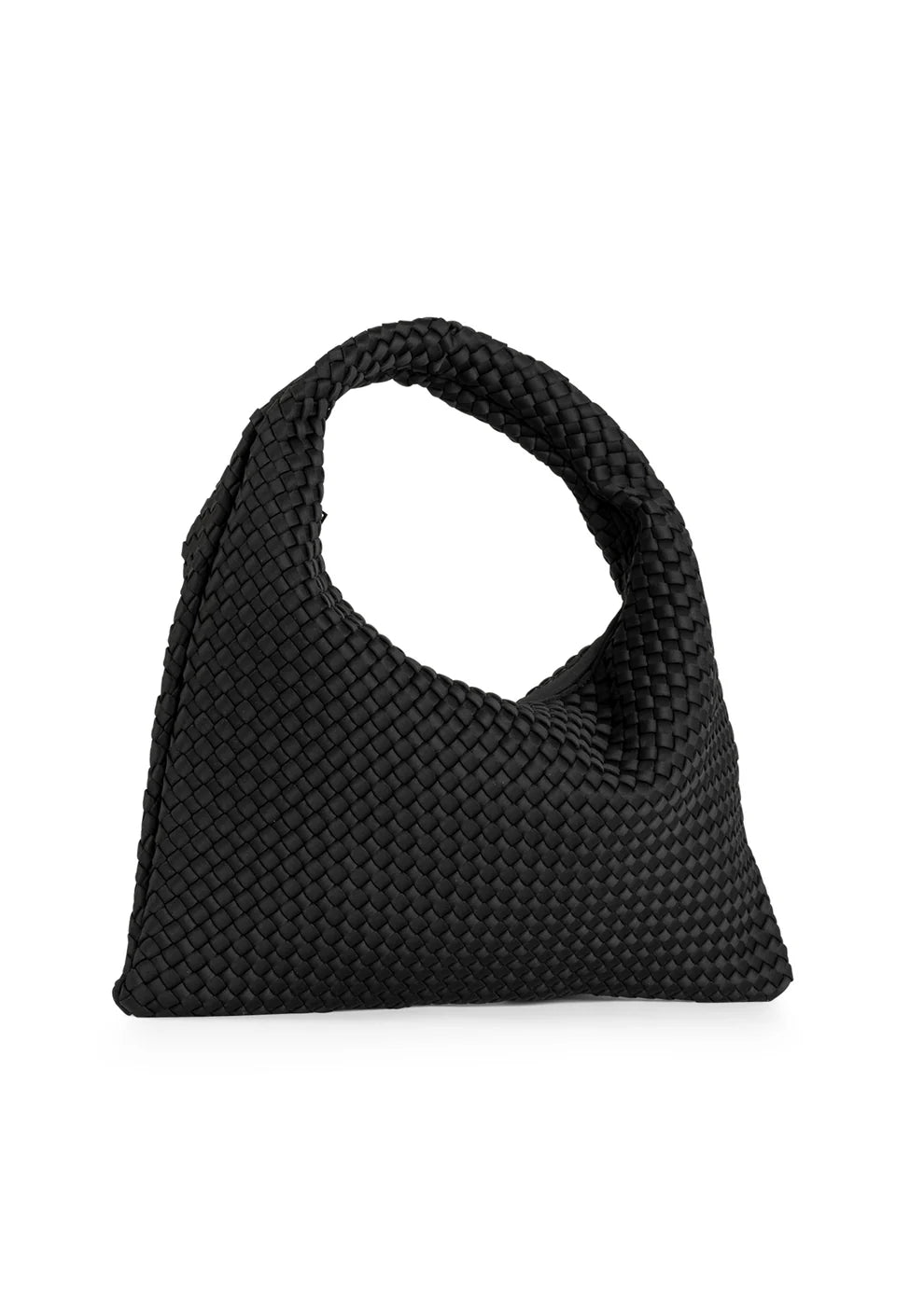 Woven hobo bag large