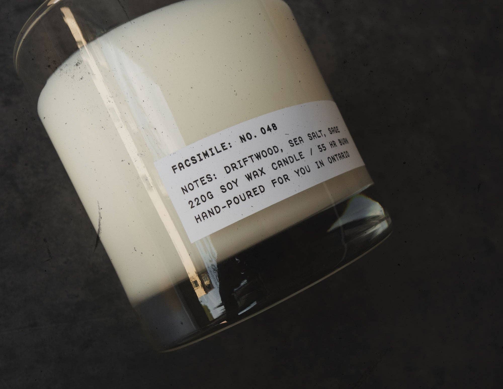 No. 057: Bergamot, Grapefruit, Musk [220g Soy Candle]