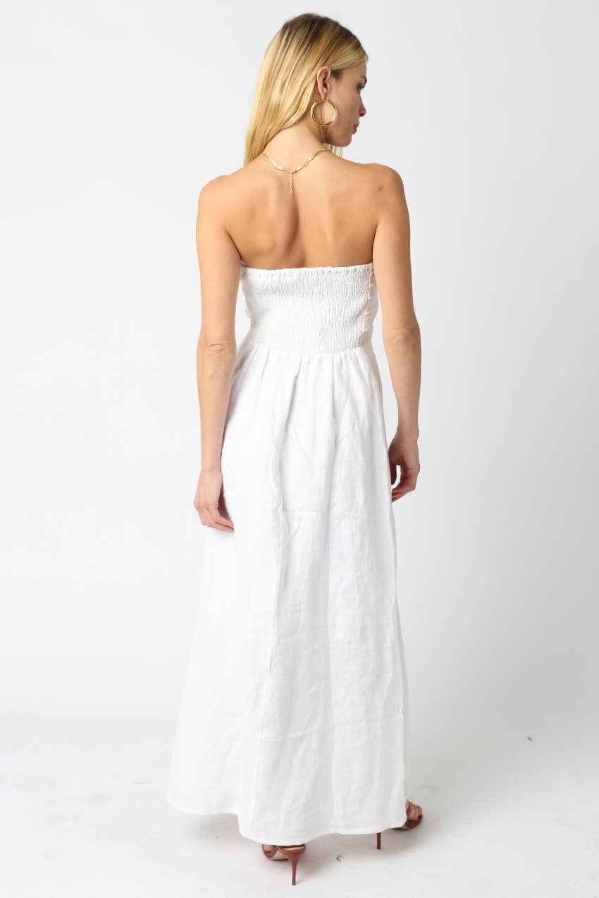 Irise Linen Maxi Dress