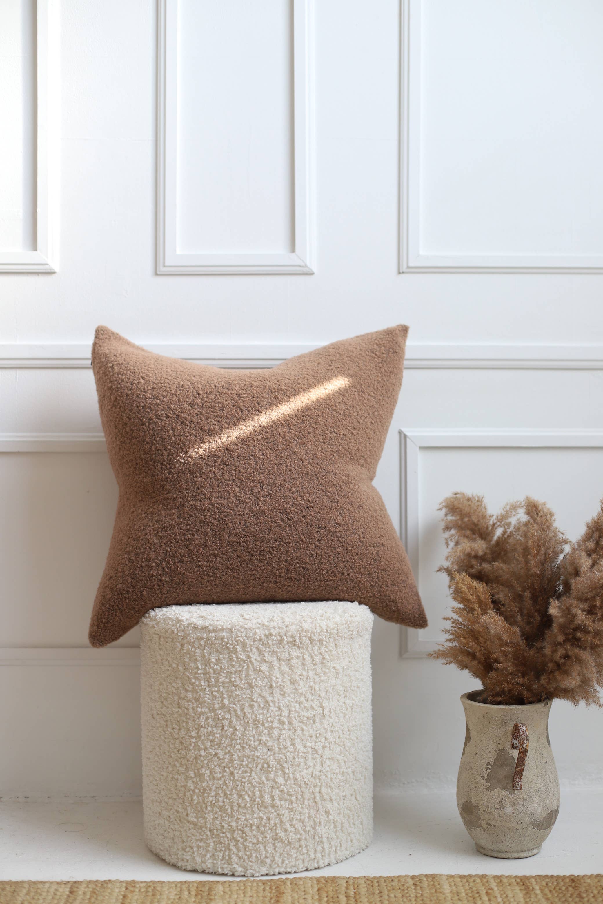 Baldwin Wool Pillow Cover - available in 7 Colors
