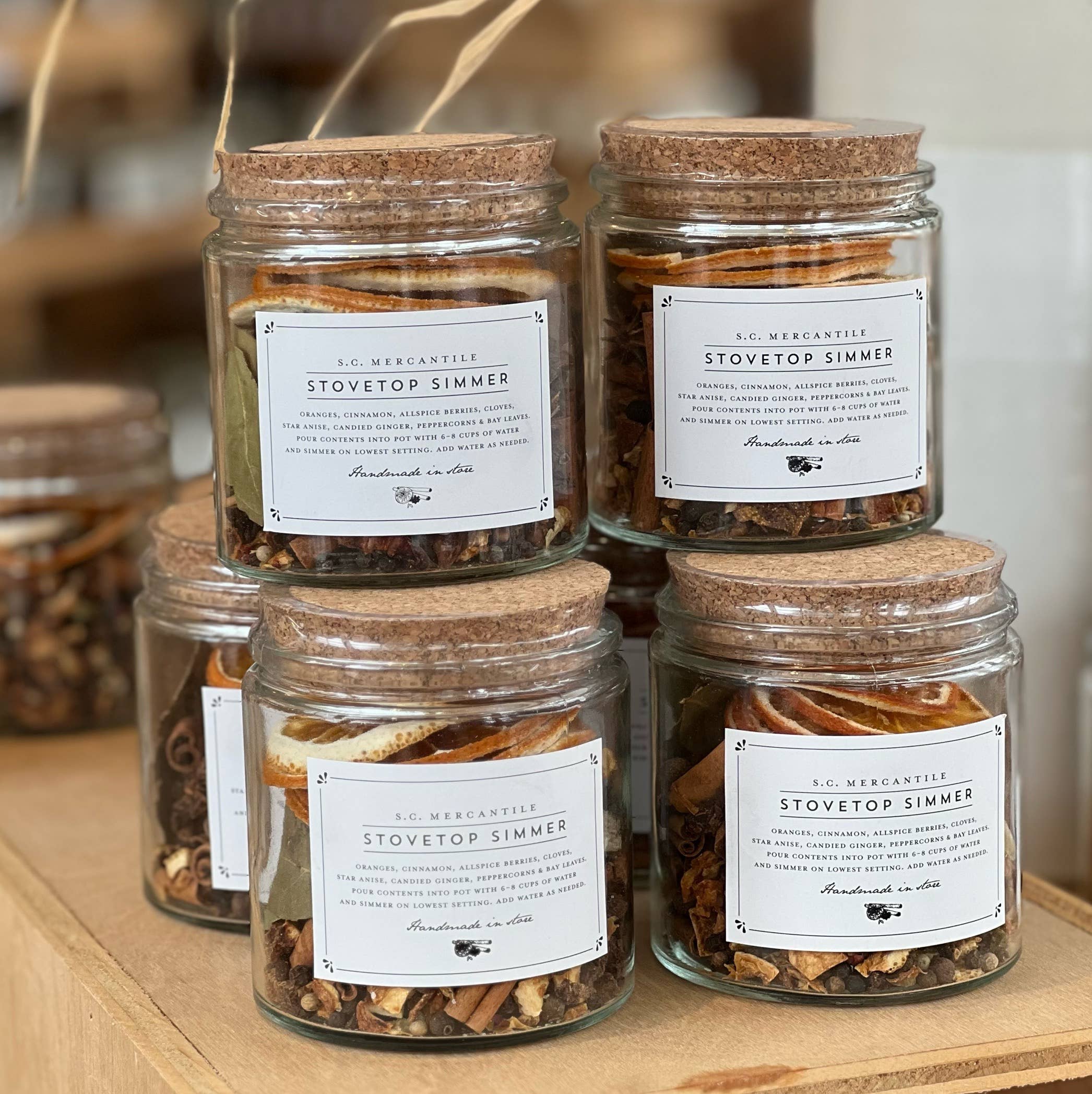 SCM Stovetop Simmer Jars