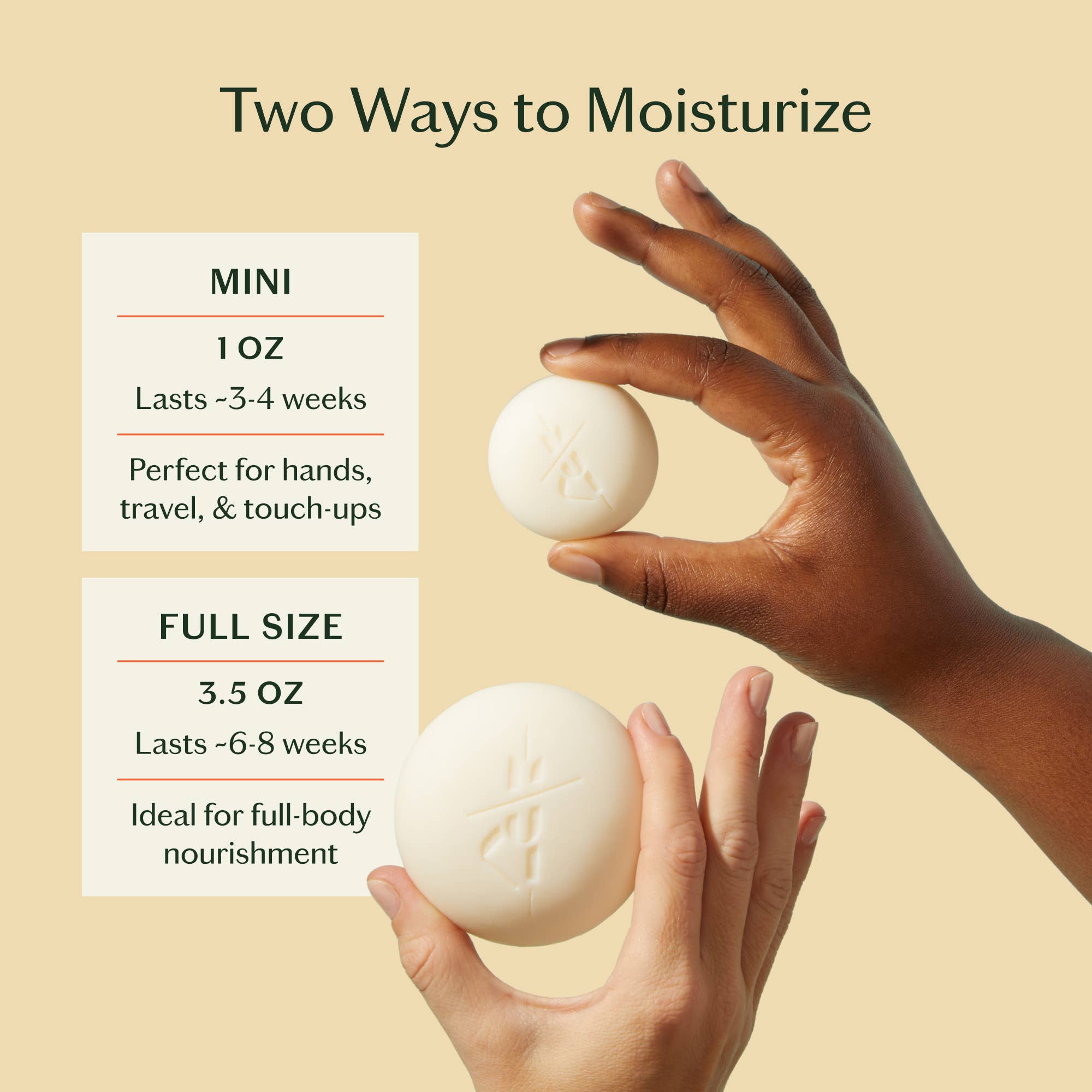 Naked Stone | Deep Moisturizing Lotion Bar