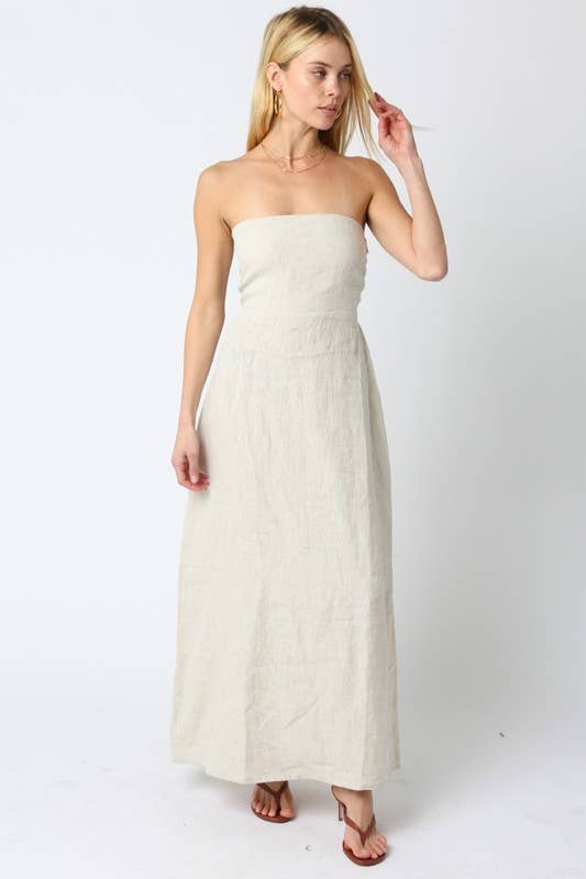 Irise Linen Maxi Dress