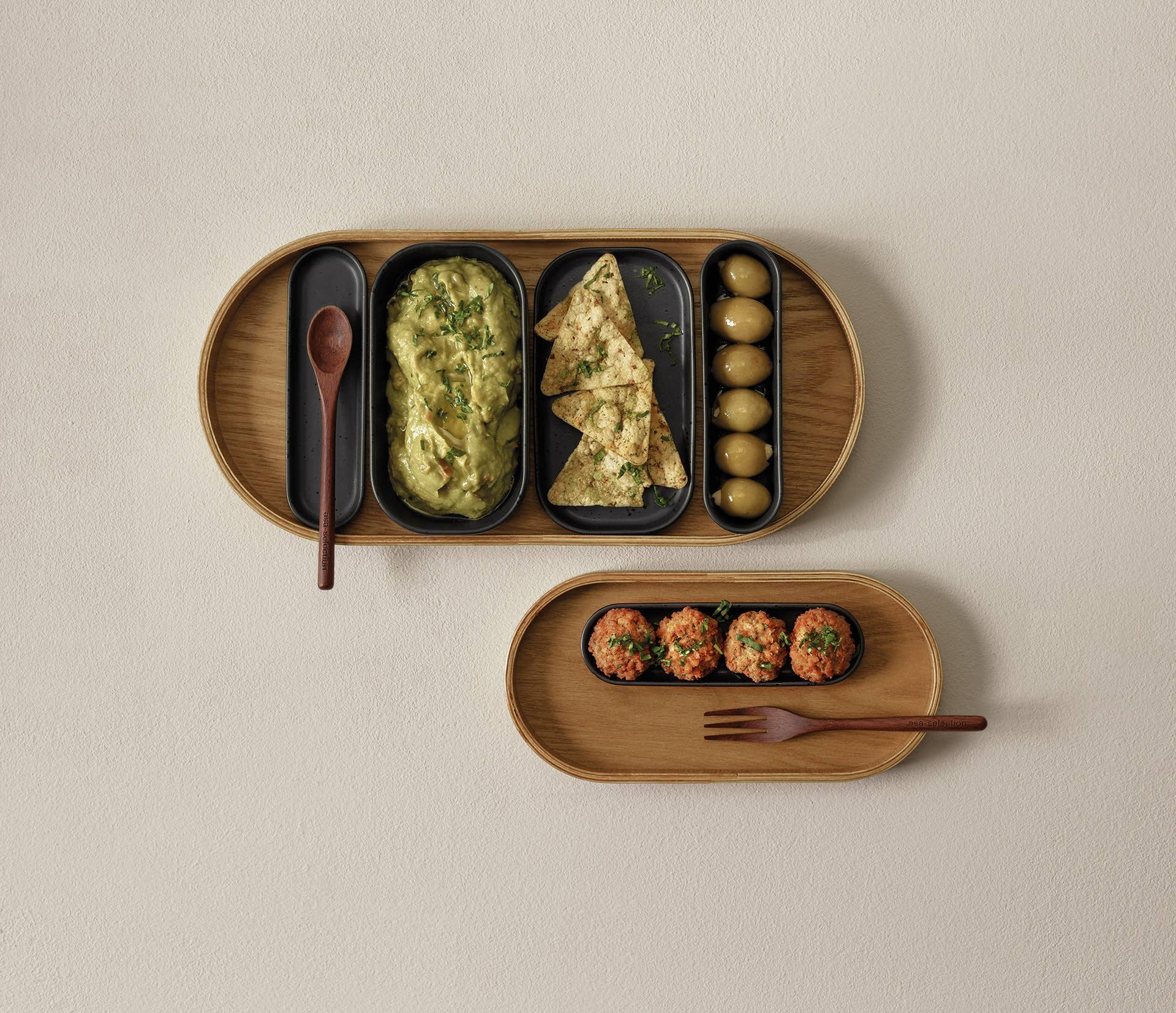 WOOD Oval Serving Trays (Large) *2-3 MO Lead Time