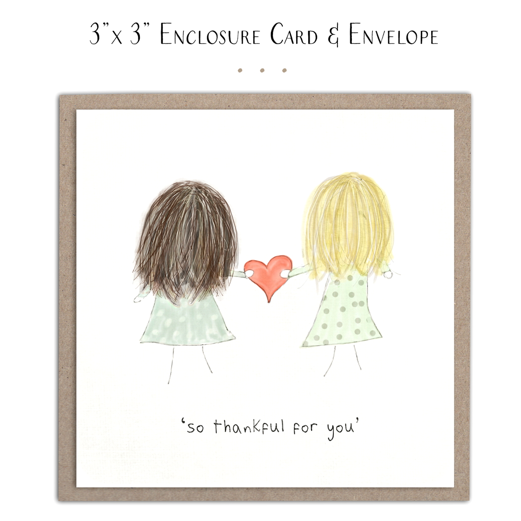 So Thankful For You Mini Card