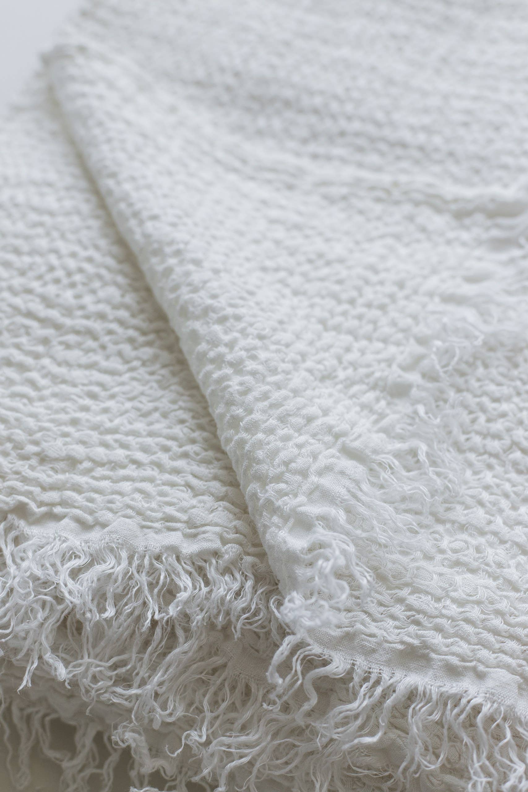 Nantucket Linen Throw - Available in 9 Colors