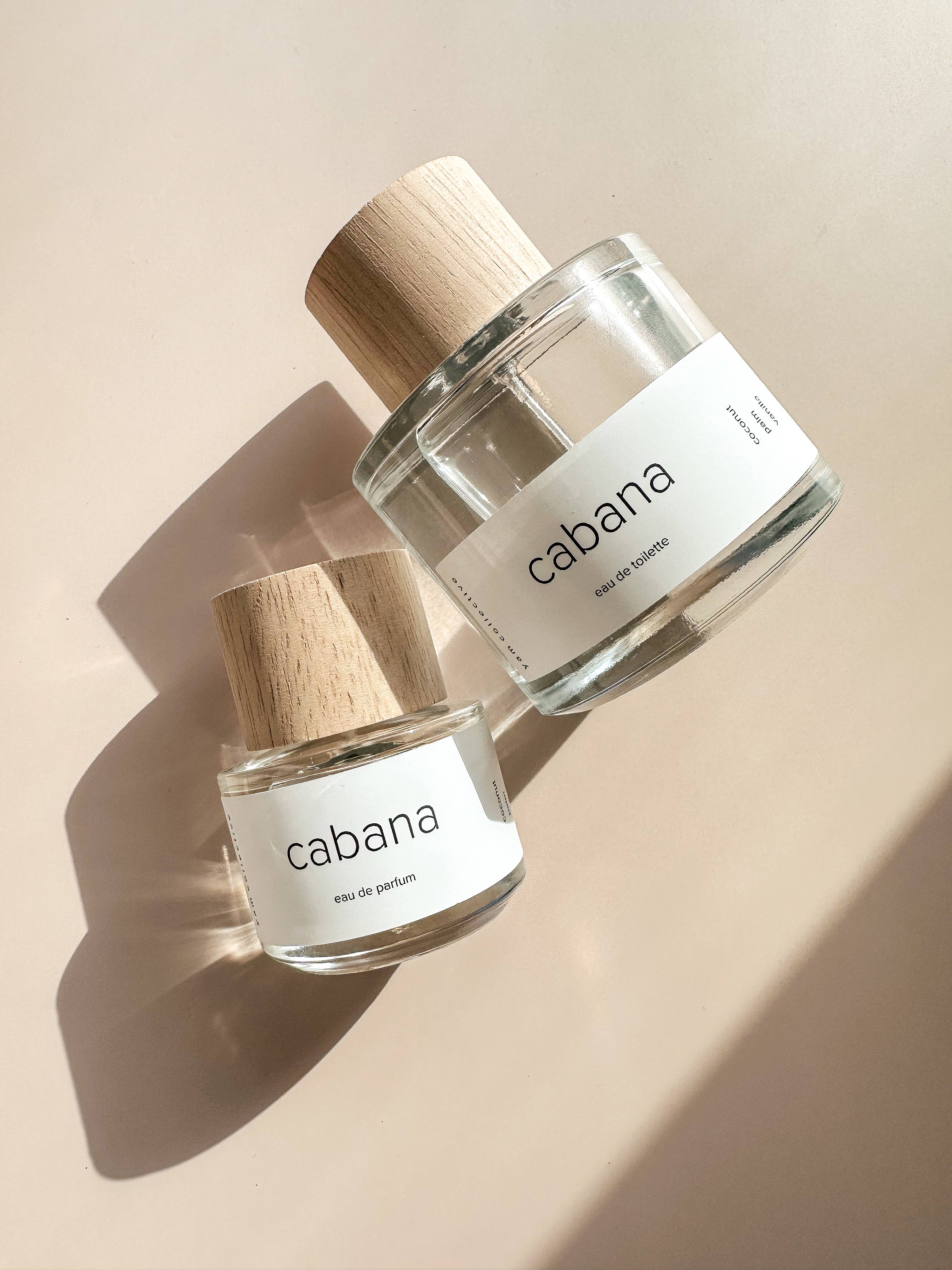 Eau de parfum: Cabana /vanilla, palm, coconut