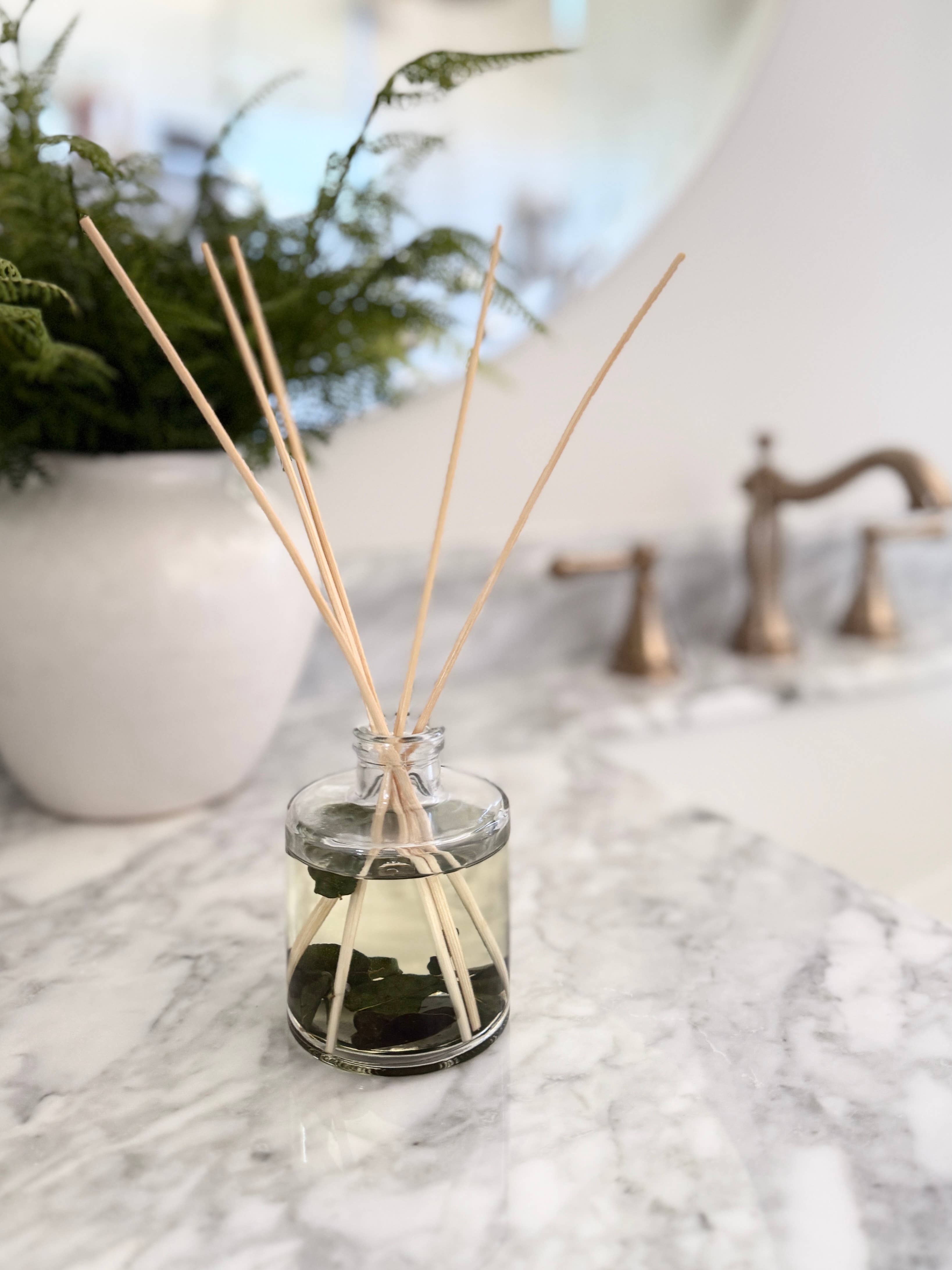 Sea Salt + Eucalyptus Reed Diffuser | summer garden