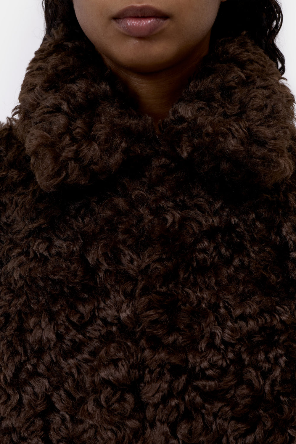 Fake fur jacket