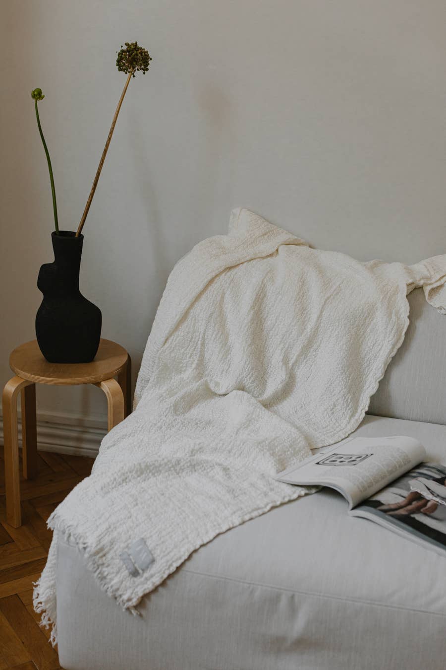 Nantucket Linen Throw - Available in 9 Colors