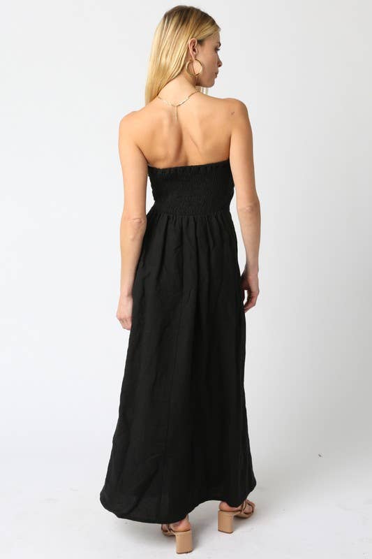 Irise Linen Maxi Dress