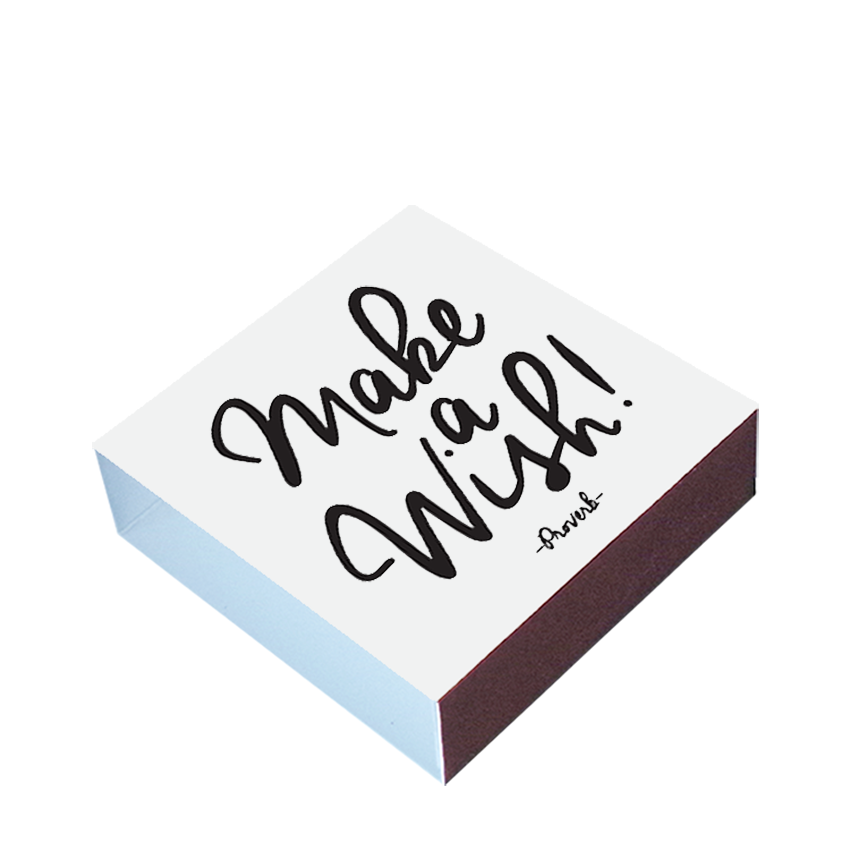 Matchboxes - X115 - Make A Wish! (Proverb)