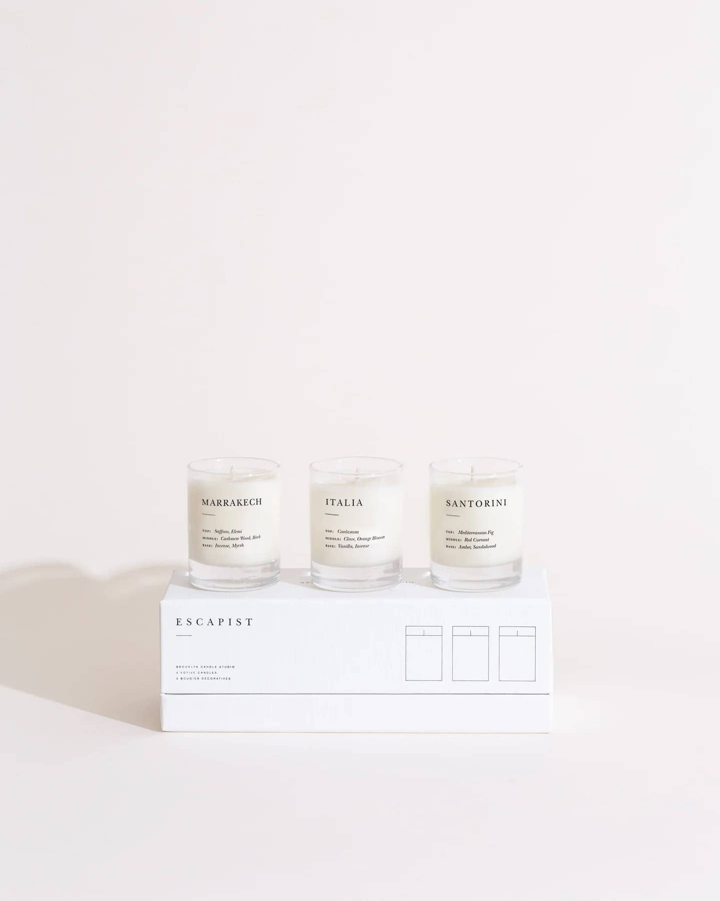 Mini Candle Gift Set - Earthy + Warm