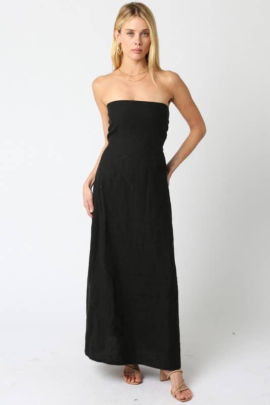 Irise Linen Maxi Dress