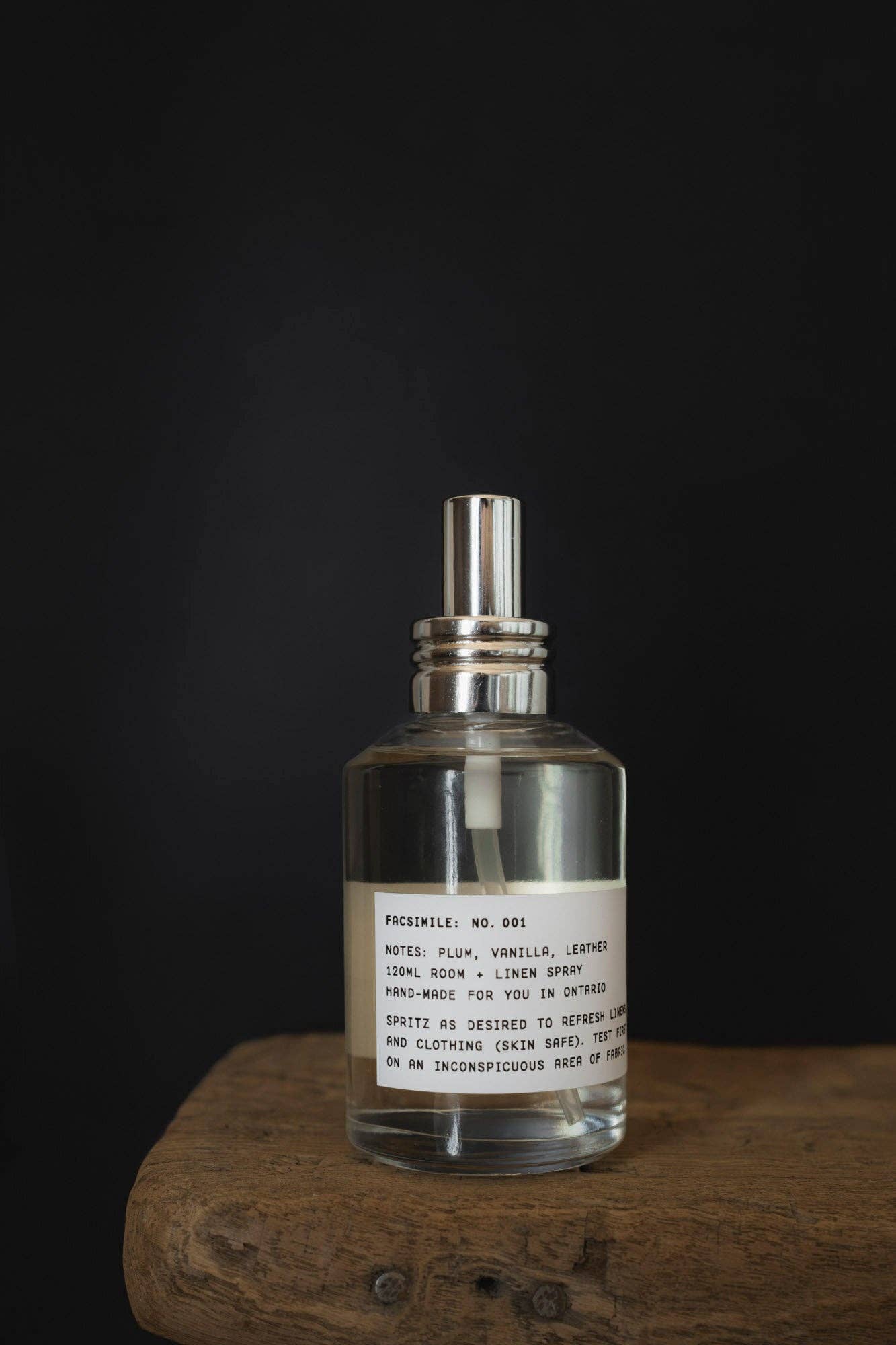 No. 001: Plum, Vanilla, Leather [Room + Linen Spray]