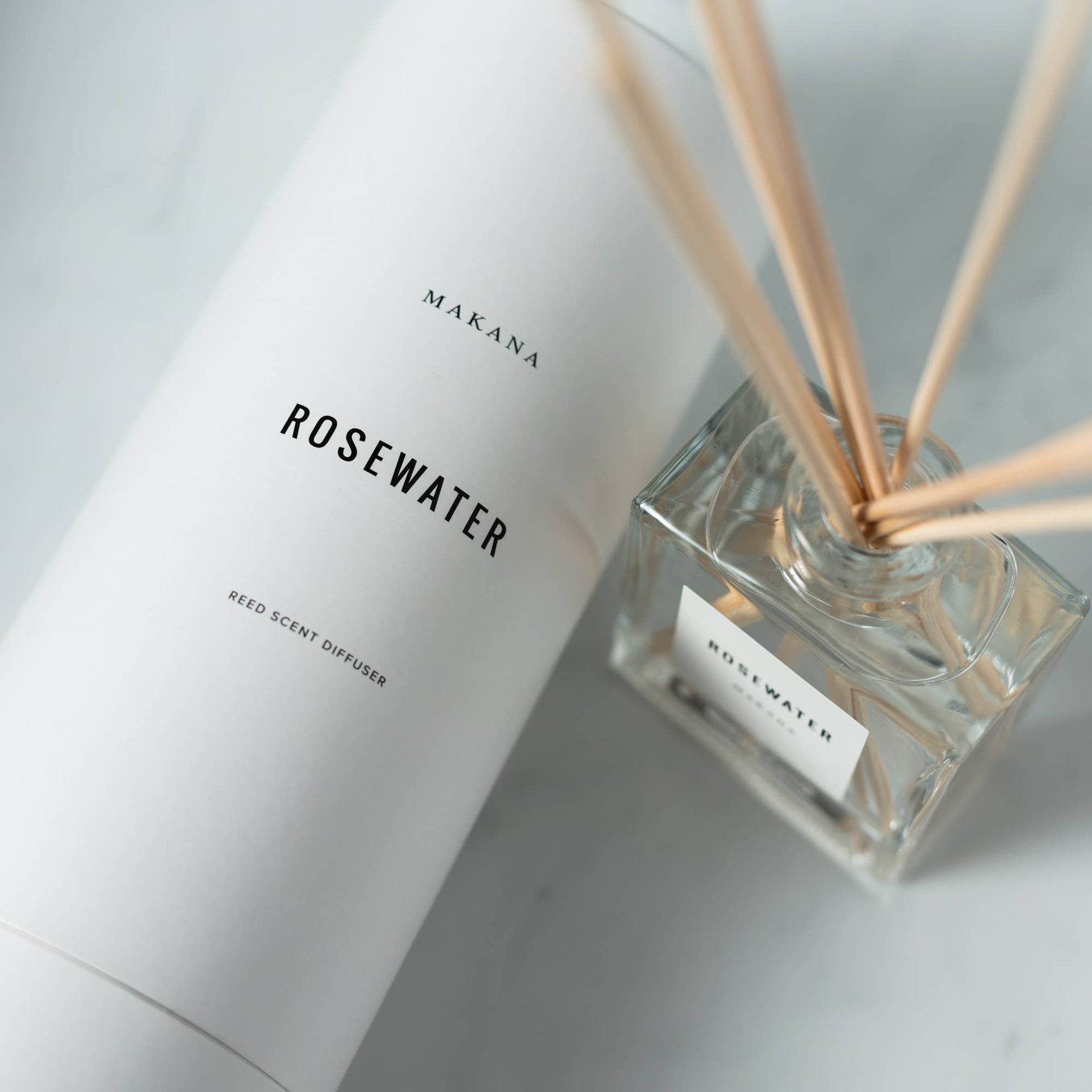 Rosewater Reed Diffuser 4.5 oz - 4.8 oz