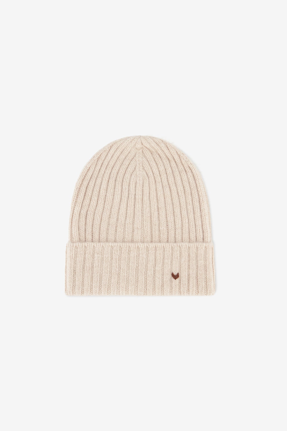 The Rib Beanie – Oatmeal