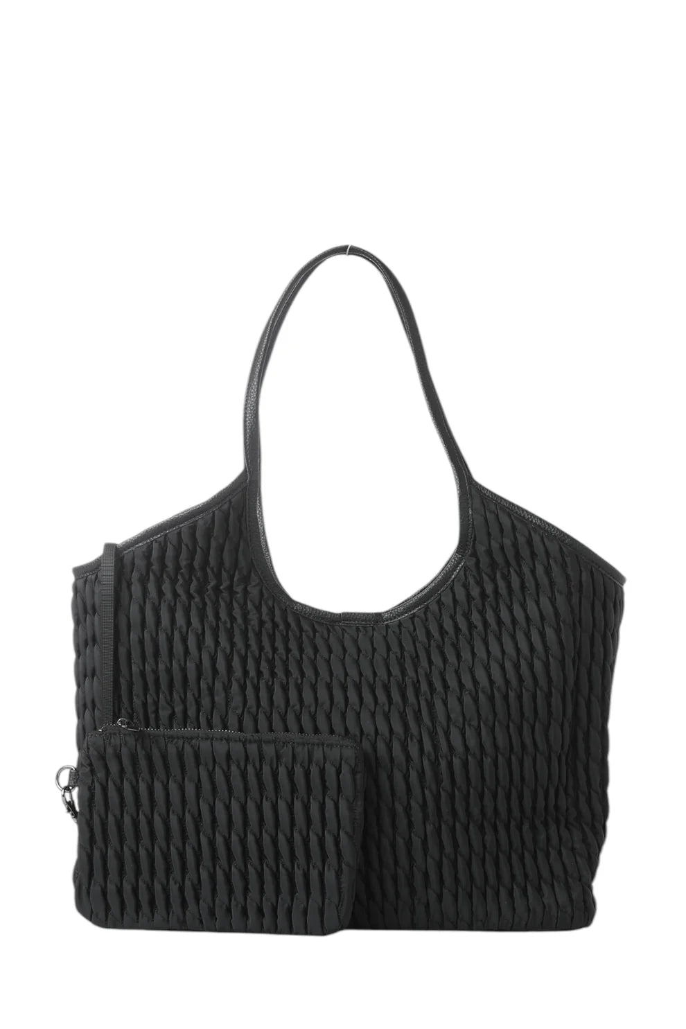 large puff tote bag