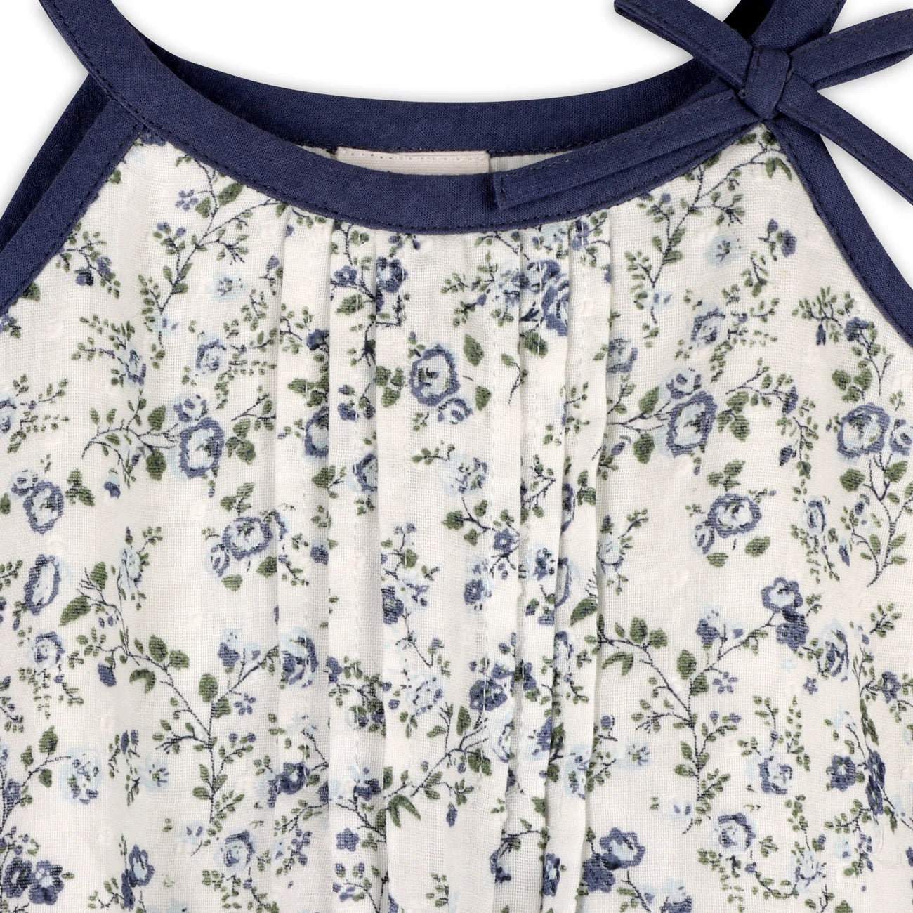 FLORAL MUSLIN BABY ROMPER + HEADBAND