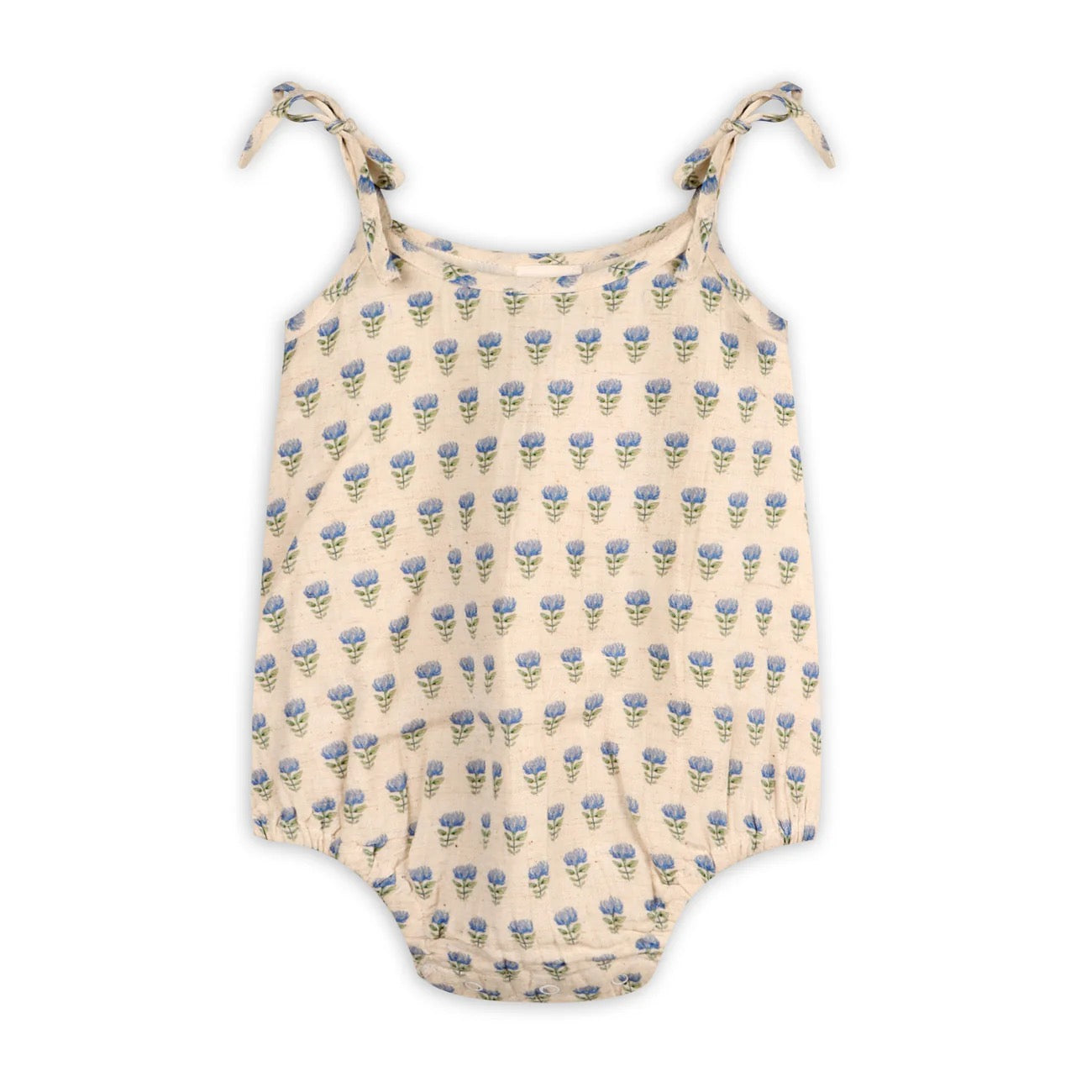 Linen blend bubble + headband