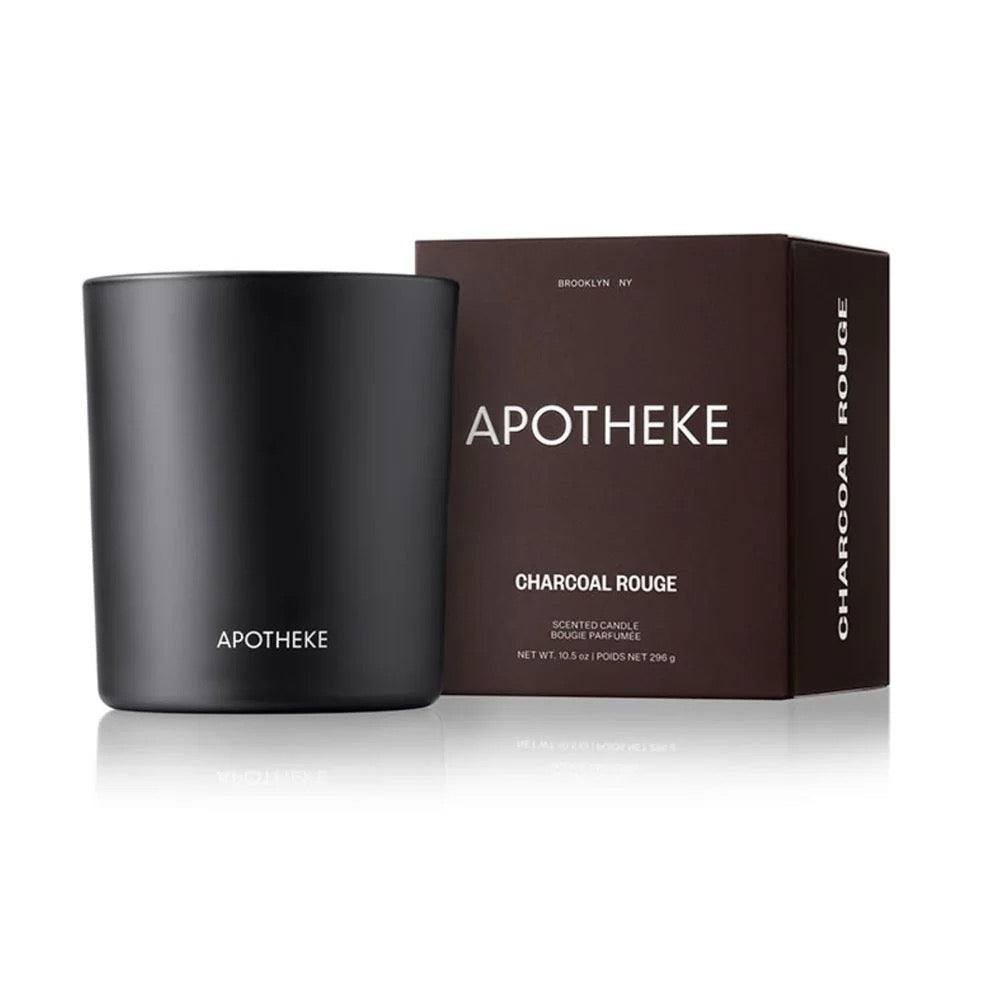 charcoal rouge classic candle