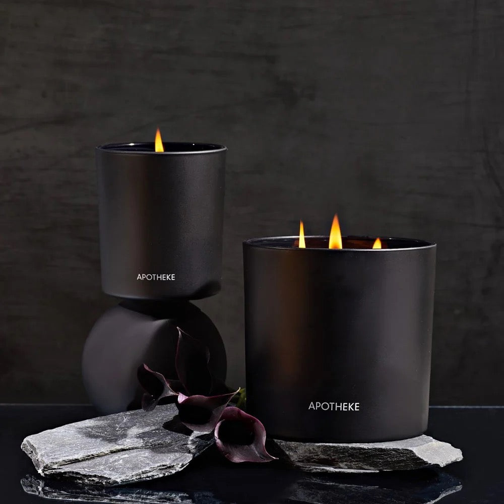 charcoal rouge classic candle