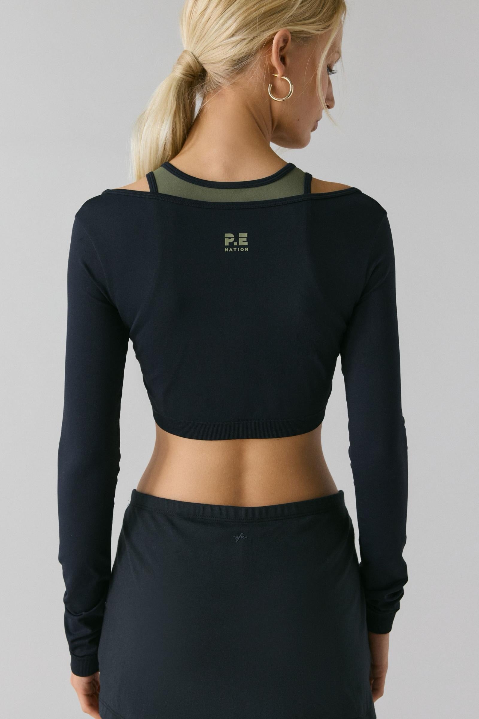 Sutton LS Crop Top