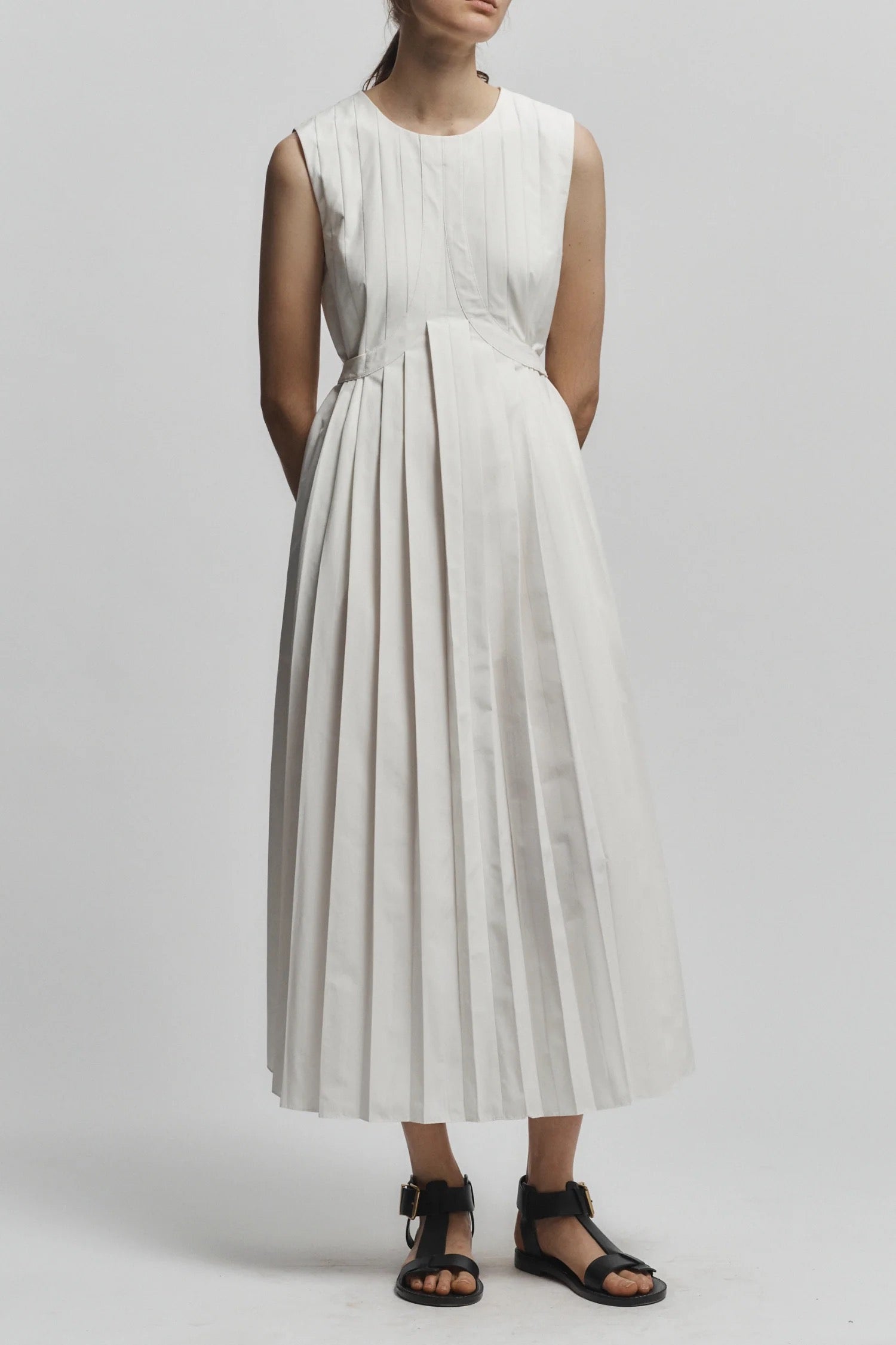 Judson Pleated Maxi Dress