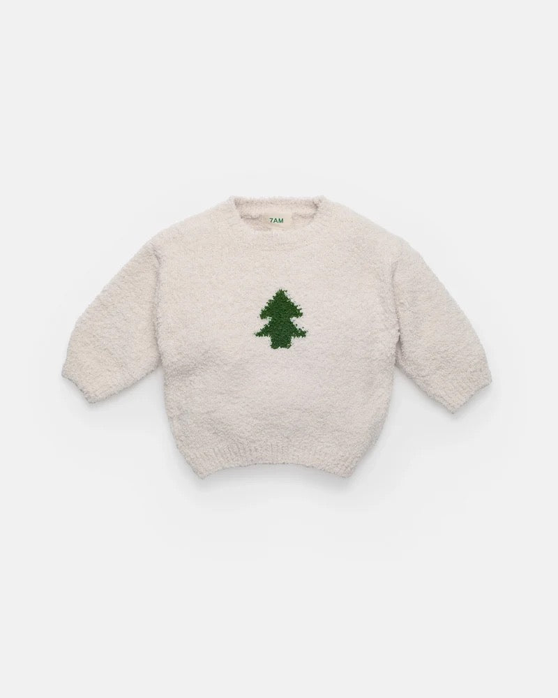 BOXY SWEATER • FUZZY HOLIDAY