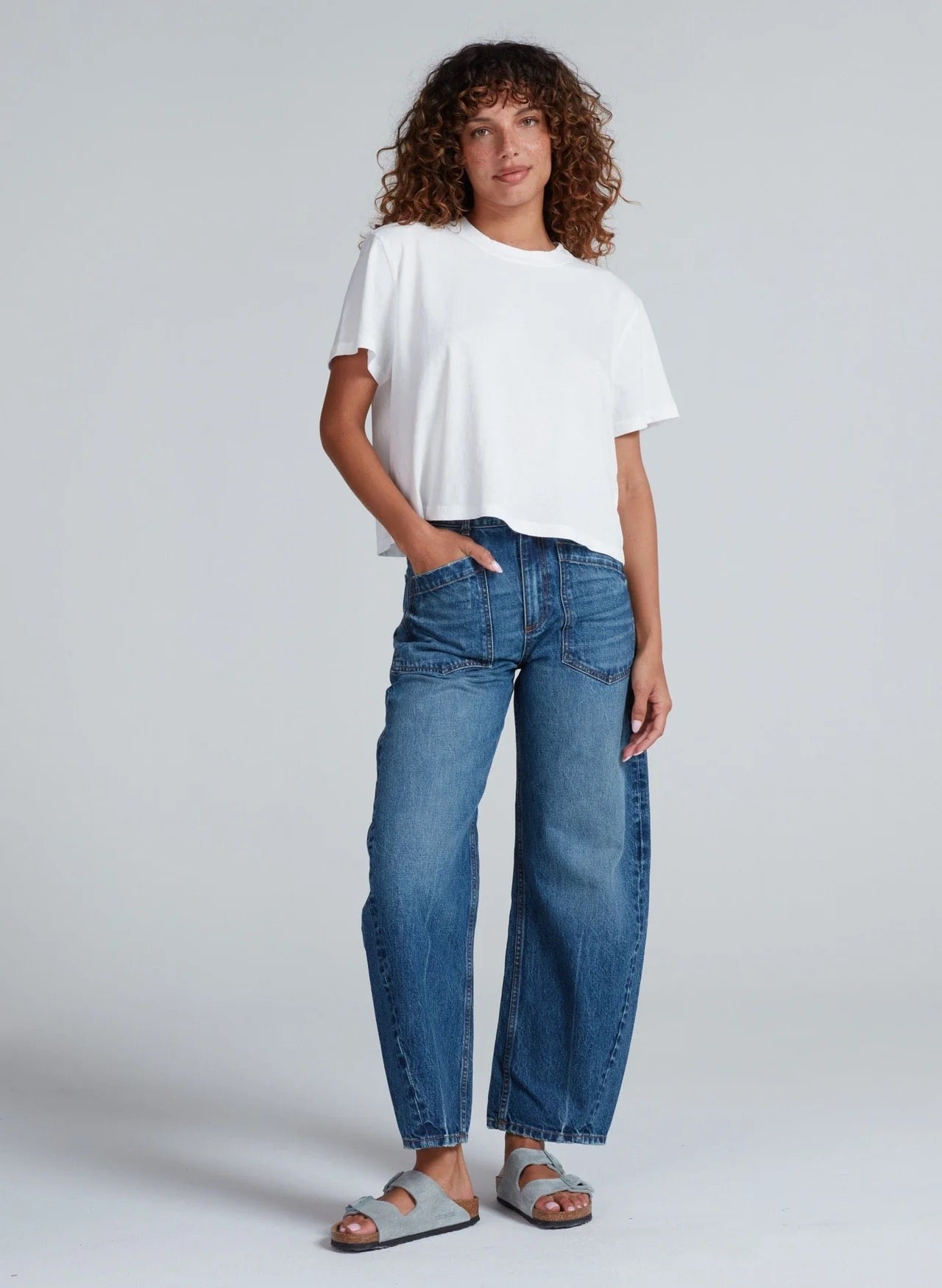 Twisted Barrel Jean