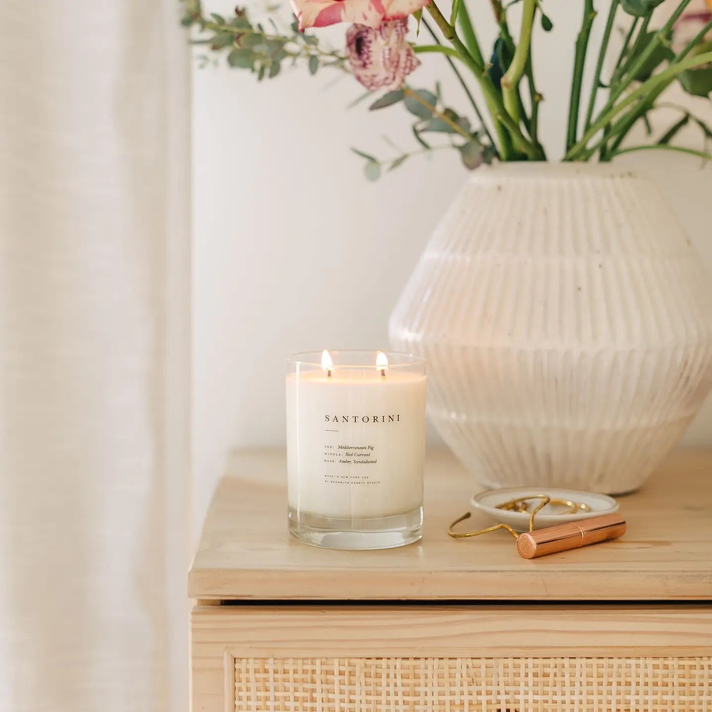Santorini Candle