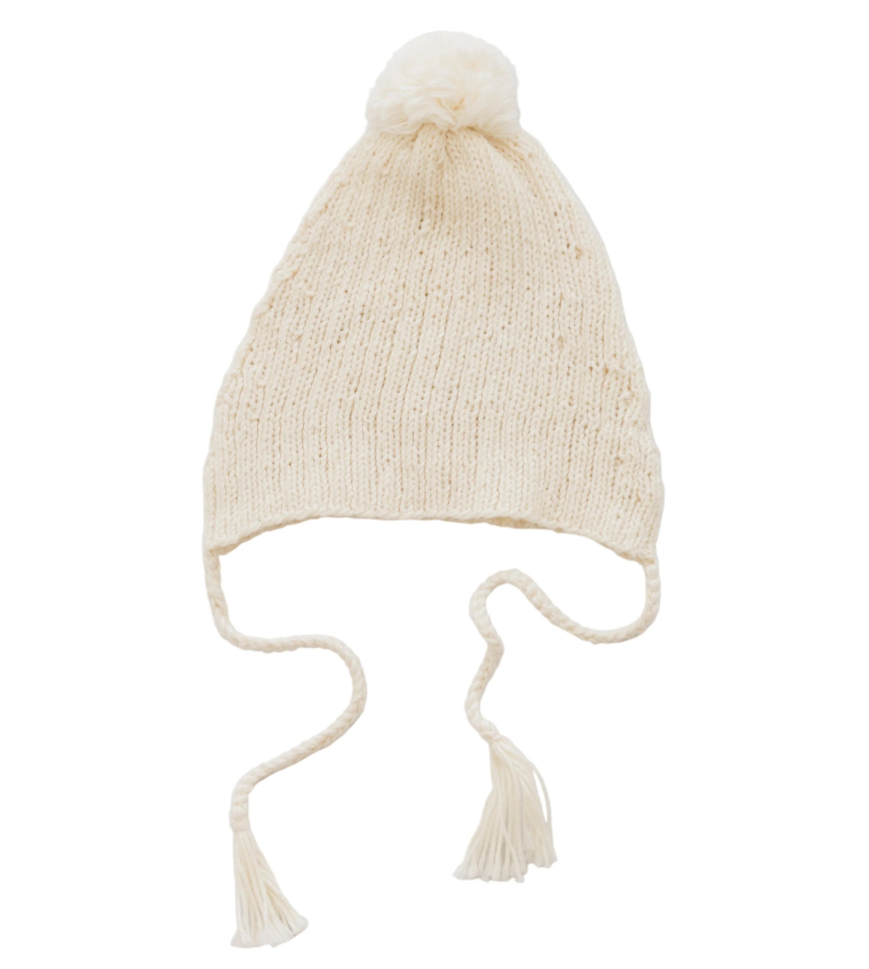 Hand Knit Ribbed Hat