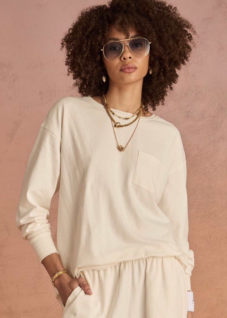 SOHO CARA LONG SLEEVE TOP