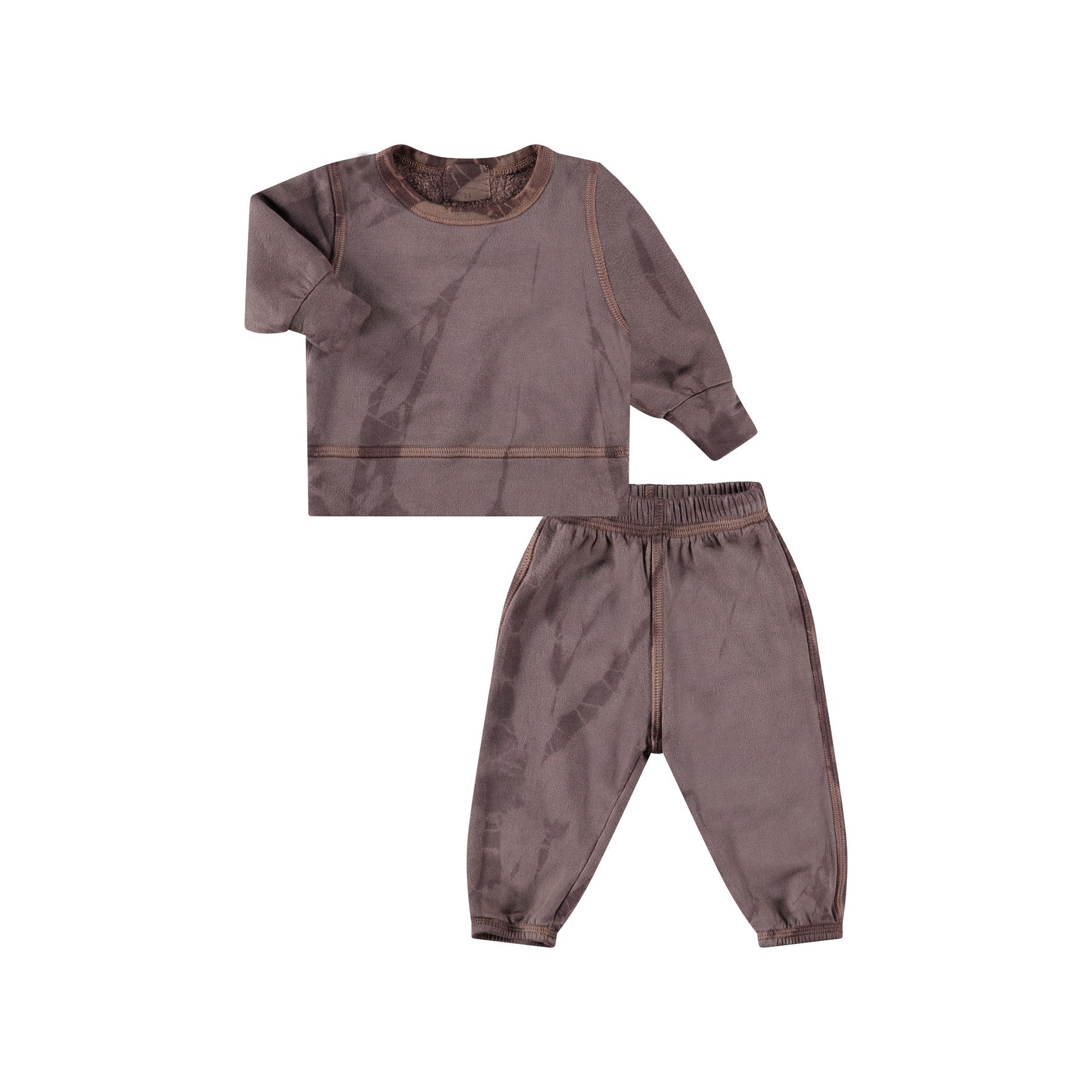 Fleece Tie Dye Loungewear Sets