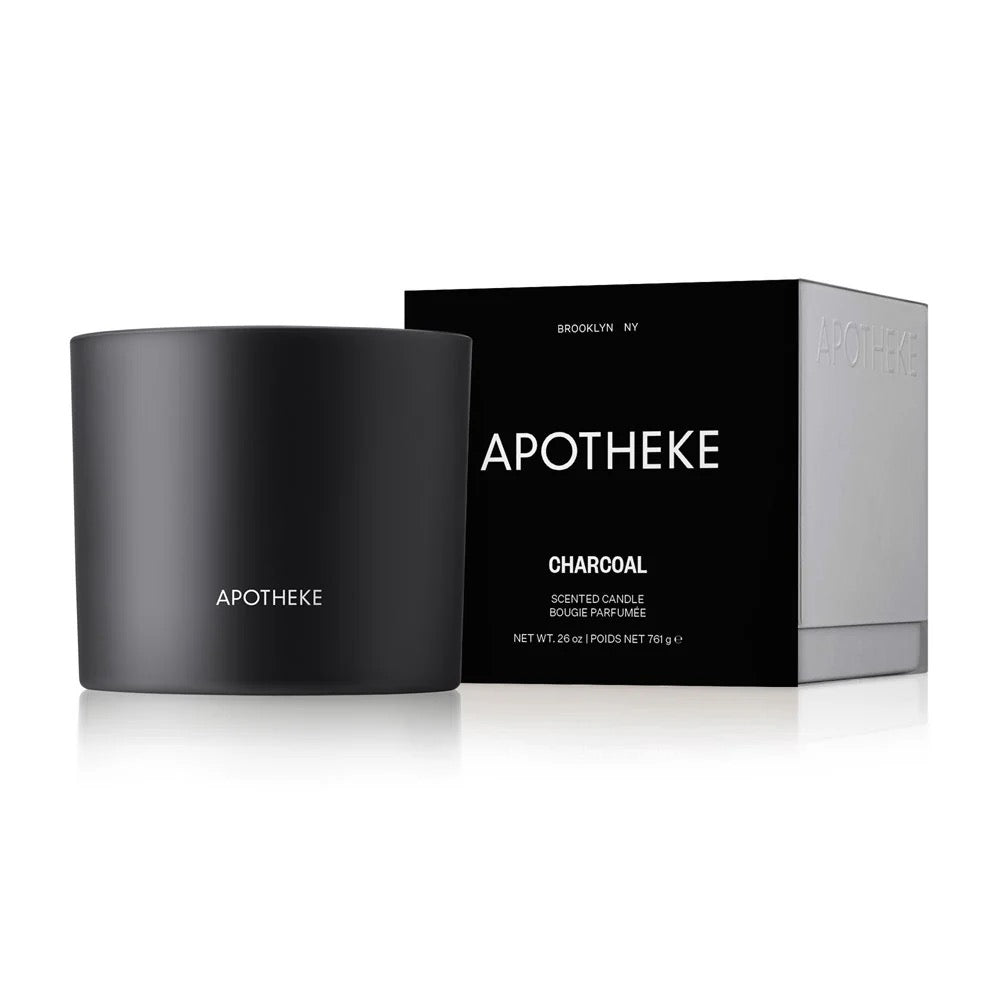 CHARCOAL 3 WICK CANDLE