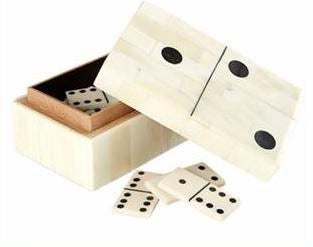 dominos in  box
