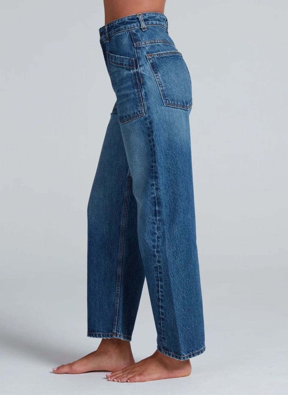 Twisted Barrel Jean