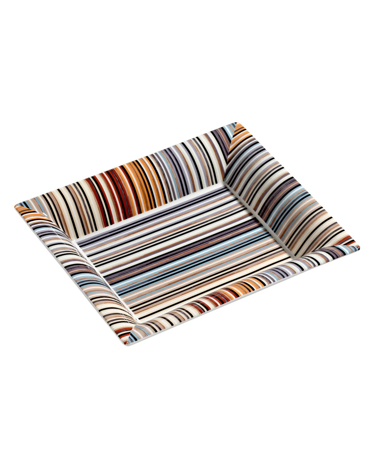 striped tray