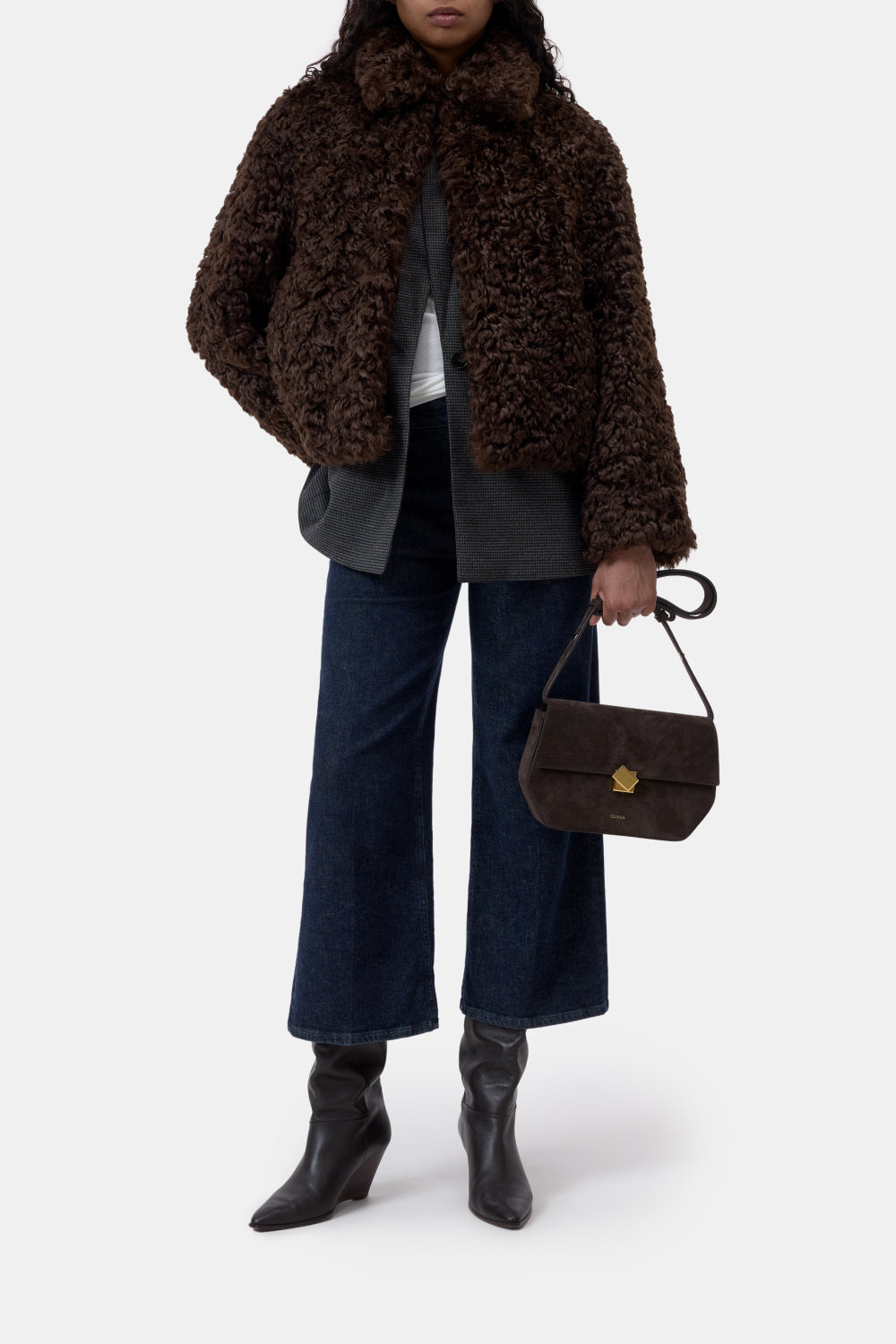 Fake fur jacket